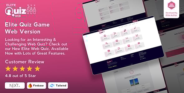 Elite Quiz - Trivia Quiz | Quiz Game - Web Version