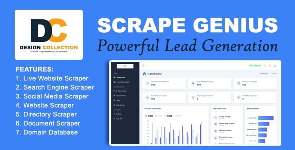 Scrape Genius - Powerful Lead Generation Tools + CRM
