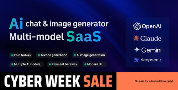 AI Chat, Image - AI Multi Model SaaS