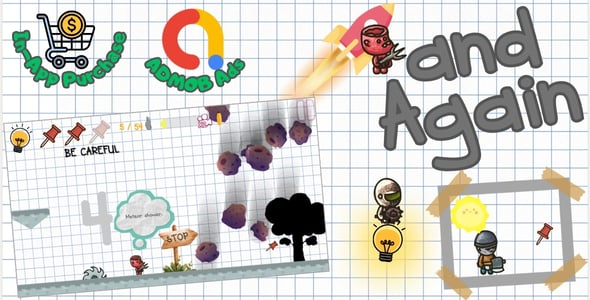 And Again Platform Puzzle Game