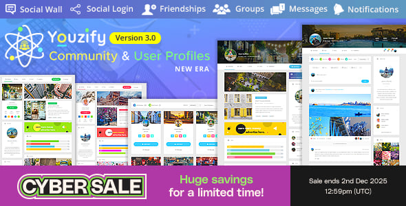 Youzify - BuddyPress Community & WordPress User Profile Plugin