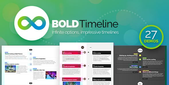 Bold Timeline - WordPress Timeline Plugin