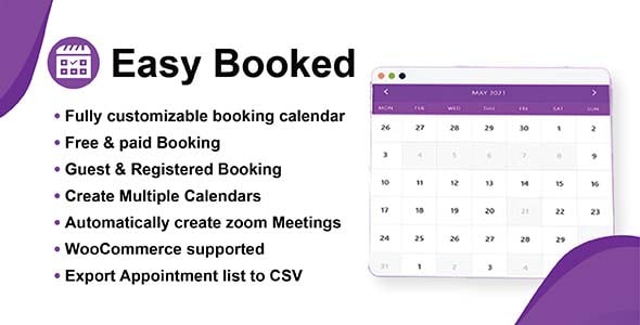 Easy Booked - Appointment Booking and Scheduling Management System for WordPress