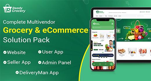 ReadyGrocery – All-in-One Grocery & eCommerce Solution Full Package
