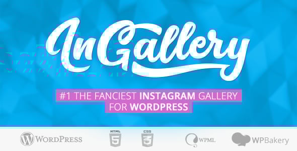 InGallery - WordPress Plugin to Display Instagram Feed
