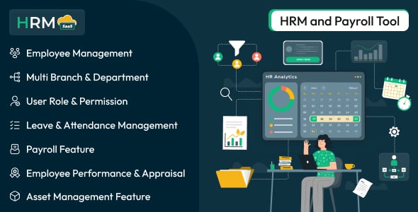 HRM SaaS - HR and Payroll Tool