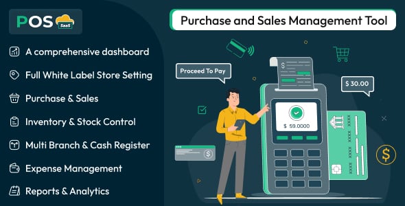 POS SaaS - Purchase and Sales Management Tool