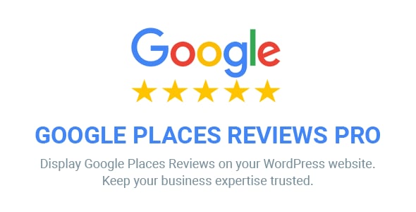 Google Places Reviews Pro WordPress Plugin