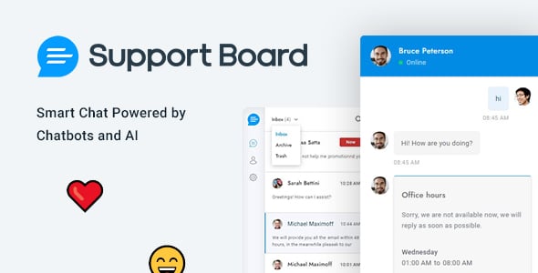 Chat - Support Board - AI Chatbot - WP