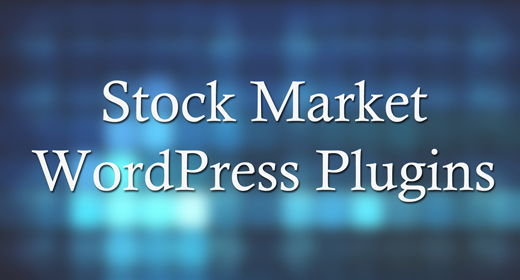 Stock Market WordPress Plugins