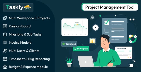 TASKLY SaaS – Project Management Tool