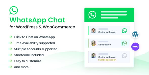 WhatsApp Chat WordPress