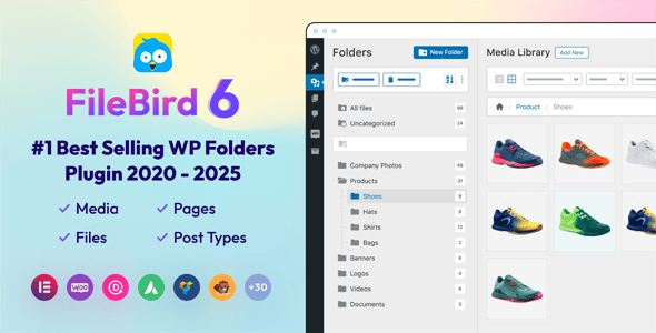 FileBird - WordPress Media Library Folders