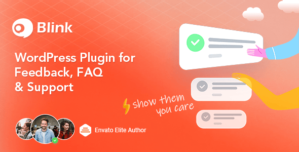 Blink - WordPress Plugin for Feedback, FAQ & Support