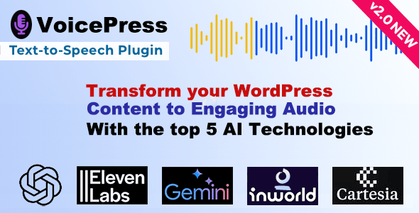 VoicePress - AI Text to Speech for WordPress
