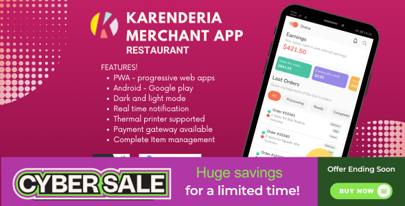 Karenderia Merchant App Restaurant