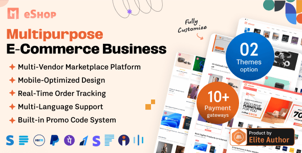 eShop Web - Multi Vendor eCommerce Marketplace / CMS