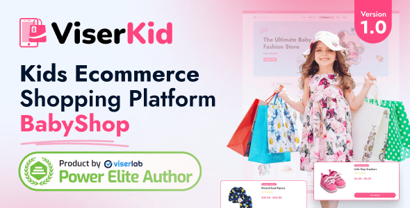 ViserKid - Kids Ecommerce Shopping Platform | BabyShop