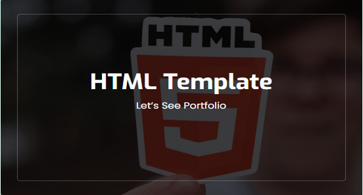 HTML Template