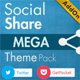 Social Share Mega Theme Pack - WordPress - CodeCanyon Item for Sale