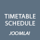 Timetable Schedule for Joomla - CodeCanyon Item for Sale