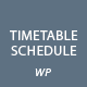 Timetable Booking Schedule for WordPress - CodeCanyon Item for Sale